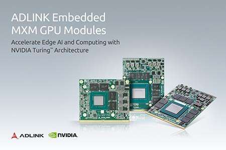 ADLINK Embedded MXM GPU Modules NVIDIA Turing