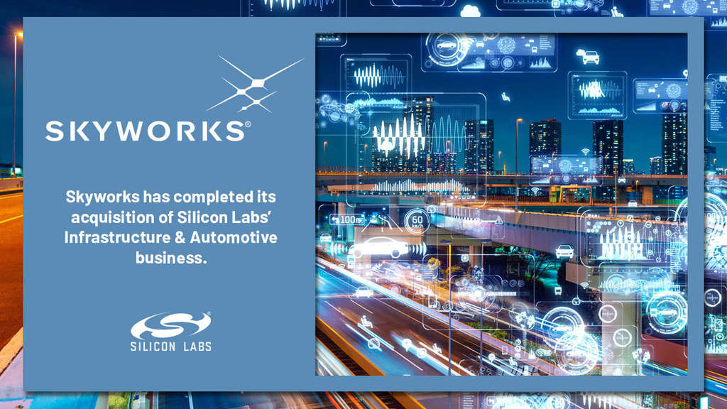 Skyworks aquisition of silicon labs completed 30 08 2021